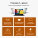 ASUS Vivobook Go E1504FA-L1367W AMD Ryzen™ 5 7520U Laptop 39.6 cm (15.6″) Full HD 16 GB LPDDR5-SDRAM 512 GB SSD Wi-Fi 6E (802.11ax) Windows 11 Home Belgian Black thumbnail 21