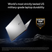 ASUS Vivobook Go E1504FA-L1367W AMD Ryzen™ 5 7520U Laptop 39.6 cm (15.6″) Full HD 16 GB LPDDR5-SDRAM 512 GB SSD Wi-Fi 6E (802.11ax) Windows 11 Home Belgian Black thumbnail 19