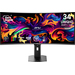 MSI MPG 341CQR X36 QD-OLED Curved