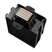 Hiditec DC10 PRO Processor Air cooler 12 cm Black 1 pc(s) thumbnail 6