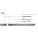 HP OmniBook X Flip Next Gen AI 16-ar0012na Copilot+ PC AMD Ryzen™ AI 7 350 Hybrid (2-in-1) 40.6 cm (16″) Touchscreen 2K 16 GB LPDDR5x-SDRAM 1 TB SSD Wi-Fi 7 (802.11be) Windows 11 Home Silver thumbnail 14
