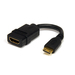 Hdmi Cable High Speed With Ethernet- Hdmi To Hdmi Mini- F/m 5in