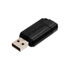 Verbatim PinStripe 128GB unidad flash USB USB tipo A 2.0 Negro