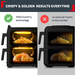 Tefal Easy Fry Crispy Dual Stack EY7528