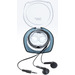 JVC Ear Bud Headphone Headphones Wired In-ear Music Black thumbnail 1
