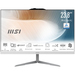 MSI Modern AM242 1M-1222EU All-in-One PC/workstation Intel Core 3 100U 60.5 cm (23.8″) 1920 x 1080 pixels 8 GB DDR5-SDRAM 256 GB SSD Windows 11 Pro Wi-Fi 6E (802.11ax) White thumbnail 2