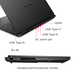 OMEN by HP OMEN 17-db0017na AMD Ryzen™ 7 8845HS Laptop 43.9 cm (17.3″) Full HD 16 GB DDR5-SDRAM 512 GB SSD NVIDIA GeForce RTX 4060 Wi-Fi 6E (802.11ax) Windows 11 Home Black thumbnail 4