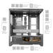 Mars Gaming MCLCDX computer case Midi Tower Black thumbnail 14