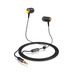 ICY BOX IB-EPH02 Headphones Wired In-ear Calls/Music Black, Yellow thumbnail 2
