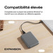 Seagate Expansion externe harde schijf 2 TB 2.5" USB Type-C Zwart