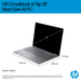 HP OmniBook X Flip Next Gen AI 16-ar0012na Copilot+ PC AMD Ryzen™ AI 7 350 Hybrid (2-in-1) 40.6 cm (16″) Touchscreen 2K 16 GB LPDDR5x-SDRAM 1 TB SSD Wi-Fi 7 (802.11be) Windows 11 Home Silver thumbnail 7