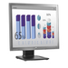 HP EliteDisplay E190i computer monitor 48 cm (18.9″) 1280 x 1024 pixels LED Silver thumbnail 3
