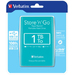 Verbatim Store ‘n’ Go 1TB external hard drive 5400 RPM 2.5″ USB Type-A 3.2 Gen 1 (3.1 Gen 1) Green thumbnail 5