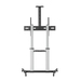 Manhattan 462563 soporte para TV 2.54 m (100") Negro, Plata