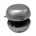 Ewent eBubble Mono portable speaker Silver 3 W thumbnail 1