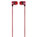 Verbatim Active Earphones with Microphone – Red thumbnail 1