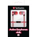 Verbatim Active Earphones with Microphone – Red thumbnail 3