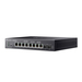 TP-Link Omada SG2210XMP-M2 dispositivo de redes Gestionado L2/L2+ 2.5G Ethernet (100/1000/2500) Energía sobre Ethernet (PoE) Montaje en escritorio/pared Negro