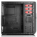 itek Invader R03 Midi Tower Black, Red thumbnail 2