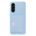 Samsung Galaxy A56 Card Slot Back Cover Blauw