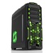 itek Destroyer Midi Tower Black, Green thumbnail 1