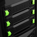itek Destroyer Midi Tower Black, Green thumbnail 5