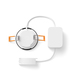 Philips Hue Inbouwspot Slim - White and Color - 90mm - Zwart
