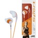 JVC HA-EN10-W Headphones Wired In-ear Orange, White thumbnail 2