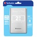 Verbatim Store ‘n’ Go USB 3.0 Portable Hard Drive 2TB Silver thumbnail 1