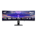 AOC 48.9′ AGON PRO AGP497UCZD computer monitor 124.2 cm (48.9″) 5120 x 1440 pixels Grey thumbnail 1