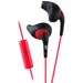 JVC Gumy Sport Headset Wired In-ear Sports Black, Red thumbnail 1