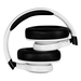 Vorago HPB-205-WH audífono y auriculare Audífonos Inalámbrico y alámbrico Diadema Llamadas/Música USB Tipo C Bluetooth Blanco