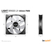 be quiet! LIGHT WINGS LX 120mm PWM Computer case Fan 12 cm Black 1 pc(s) thumbnail 7