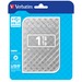 Verbatim Store ‘n’ Go USB 3.0 Hard Drive 1TB Silver thumbnail 5