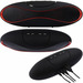 Techly Portable Bluetooth Wireless Rugby Speaker MicroSD/TF Black/Red ICASBL01 thumbnail 4