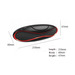 Techly Portable Bluetooth Wireless Rugby Speaker MicroSD/TF Black/Red ICASBL01 thumbnail 12