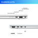 HP EliteBook X Flip G1i Next Gen AI PC Wolf Pro Security Edition Copilot+ PC Intel Core Ultra 7 258V Hybrid (2-in-1) 35.6 cm (14″) Touchscreen WUXGA 32 GB LPDDR5x-SDRAM 1 TB SSD Wi-Fi 7 (802.11be) Windows 11 Pro Silver thumbnail 5