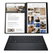 ASUS Zenbook Duo UX8406MA-PZ051W Intel Core Ultra 9 185H Computadora portátil 35.6 cm (14") Pantalla táctil 3K 32 GB LPDDR5x-SDRAM 2 TB SSD Wi-Fi 6E (802.11ax) Windows 11 Home Gris
