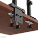 Neomounts NERO DS60-600BL2-2 Monitorarm Zwart