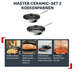 Tefal Master keramische koekenpannenset 24+28 cm