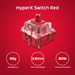 HyperX Alloy Origins PBT HX Red Lineair Mechanisch Gaming Toetsenbord