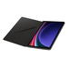Samsung Galaxy Tab S9/S9 FE/S10 FE/S10 Lite Book Case Zwart