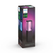 Philips Hue Impress sokkellamp White and Color Zwart laag