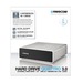 Freecom Quattro 3.0 external hard drive 8 TB 3.5″ USB 3.2 Gen 1 (3.1 Gen 1) Black, Stainless steel thumbnail 6