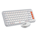Logitech POP Icon Combo teclado Ratón incluido Universal Bluetooth QWERTY Español Blanco imagen 3