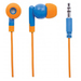 Manhattan x40 Earphones with In-Line Mic (Clearance Pricing), Counter Top Display Pack, x4 colour combinations: Teal/Yellow, Blue/Orange, Pink/Fuschia, Black/Green, 3.5mm Jack, Cable 1m, Cables: Lifetime Warranty thumbnail 6