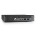 HP ProDesk 400 G2 Mini Intel® Core™ i5 i5-6500T 8 GB DDR4-SDRAM 256 GB SSD Windows 10 Pro Desktop Mini PC Black thumbnail 3