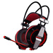 Hiditec Ikos Headset Wired Head-band Gaming USB Type-A Black, Red thumbnail 1
