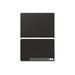 Samsung Galaxy Tab S10 Plus / Tab S9 Plus / S9 FE Plus Book Case Zwart