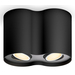 Philips Hue Pillar Opbouwspot White Ambiance - Zwart - 2-spots + Dimmer
